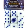 Dice>Star Trek Ascendancy: Federation Dice Set (9 Dice) - Your Source for Gaming Essentials