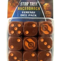 Dice>Star Trek Ascendancy: Ferengi Dice Set (9 Dice) - Your Source for Gaming Essentials