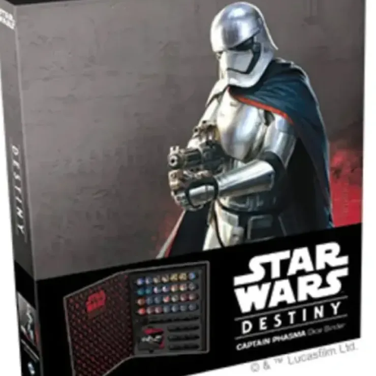 Dice>Star Wars Destiny: Captain Phasma Dice Binder - Your Source for Gaming Essentials