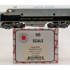 Stewart 5318 HO BAR EMD F3A Phase II Late Nondynamic Diesel Locomotive - Your Source for Gaming Essentials* Trains