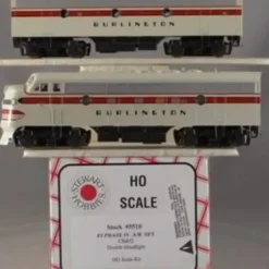 Stewart 5510 HO Chicago, Burlington & Quincy Diesel EMD F3 Phase IV A/B Set - Your Source for Gaming Essentials* Trains