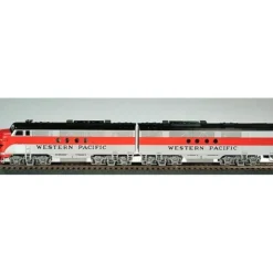 Stewart 5054 HO Western Pacific Diesel EMD FT A (Powered) B (Dummy) Set #911C-D - Your Source for Gaming Essentials* Trains