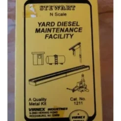 Stewart 1211 N Yard Diesel Maintenance Facility Kit - Your Source for Gaming Essentials* Trains