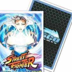 Cards>Street Fighter Chun-Li 100 Standard Size Card Sleeves - Your Source for Gaming Essentials
