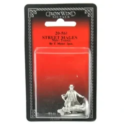 Tabletop Miniatures>Street Mages Male and Female #20-561 Shadowrun RPG Metal Ral Partha Figure - Your Source for Gaming Essentials