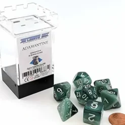 Dice>Supernova Dice 7 Piece Polyhedral DnD Dice Set - Adamantine - Your Source for Gaming Essentials