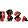 Dice>Supernova Dice 7 Piece Polyhedral DnD Dice Set - Magma - Your Source for Gaming Essentials