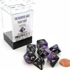 Dice>Supernova Dice 7 Piece Polyhedral DnD Dice Set - Panther - Your Source for Gaming Essentials