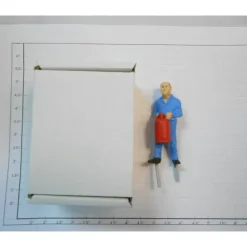 Taura Figures 13.21 White Metal Ahnarbeiter m. Gas Bottle Figure - Your Source for Gaming Essentials* Trains