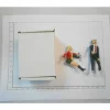 Taura Figures 13.05 White Metal Wemon Moves Wheel Man Advisory Figure Figure - Your Source for Gaming Essentials* Trains