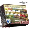 Tabletop Miniatures>The Army Painter Warpaints: Mega Paint Set - 50 Warpaints and Painting Guide - Your Source for Gaming Essentials
