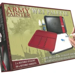 Tabletop Miniatures>The Army Painter Wet Palette Kit: 2 Hydro Foams and 50 Hydro Sheets - Your Source for Gaming Essentials