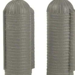 The N Scale Architect 30008 Farm Silos (Pack of 2) - Your Source for Gaming Essentials* Trains