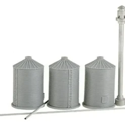 The N Scale Architect 30002 Grain silo & pipe system - Your Source for Gaming Essentials* Trains