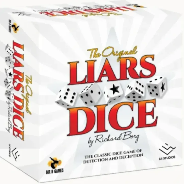 Dice>The Original Liars Dice Board Game - 30th Anniversary Edition - Your Source for Gaming Essentials