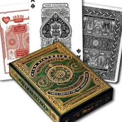 Cards>Theory11 High Victorian Playing Cards - 1 Sealed Green Deck - Your Source for Gaming Essentials