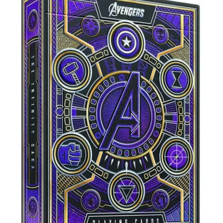 Cards>Theory11 Marvel Avengers Purple Playing Cards - 1 Deck - Your Source for Gaming Essentials