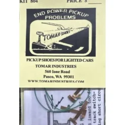 Tomar Industries 804 HO Scale Pickup Shoes for Lighted Cars - Your Source for Gaming Essentials* Trains