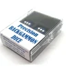 Dice>Transparent Precision Backgammon 5/8" Dice, 2 Die in Case - Blue with White Pips - Your Source for Gaming Essentials