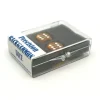 Dice>Transparent Precision Backgammon 5/8" Dice, 2 Pieces in Case - Yellow with White - Your Source for Gaming Essentials