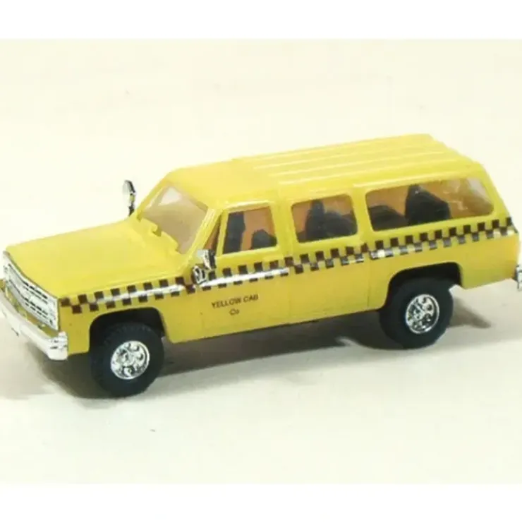 Trident Miniatures 90167 HO Chevrolet Suburban Taxis Yellow Cab - Your Source for Gaming Essentials* Trains