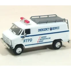 Trident Miniatures 90240 HO Chevrolet NYPD Emergency Service Van - Your Source for Gaming Essentials* Trains