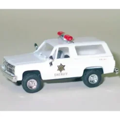 Trident Miniatures 90273 HO Chevrolet Blazer US Sheriff Police Vehicle - Your Source for Gaming Essentials* Trains