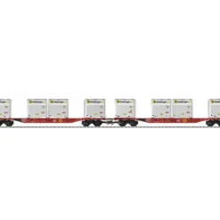 Trix 24110 HO Exclusive Type Sgns Flatcar with WoodTainer XS Load 2-Pack - Your Source for Gaming Essentials* Trains