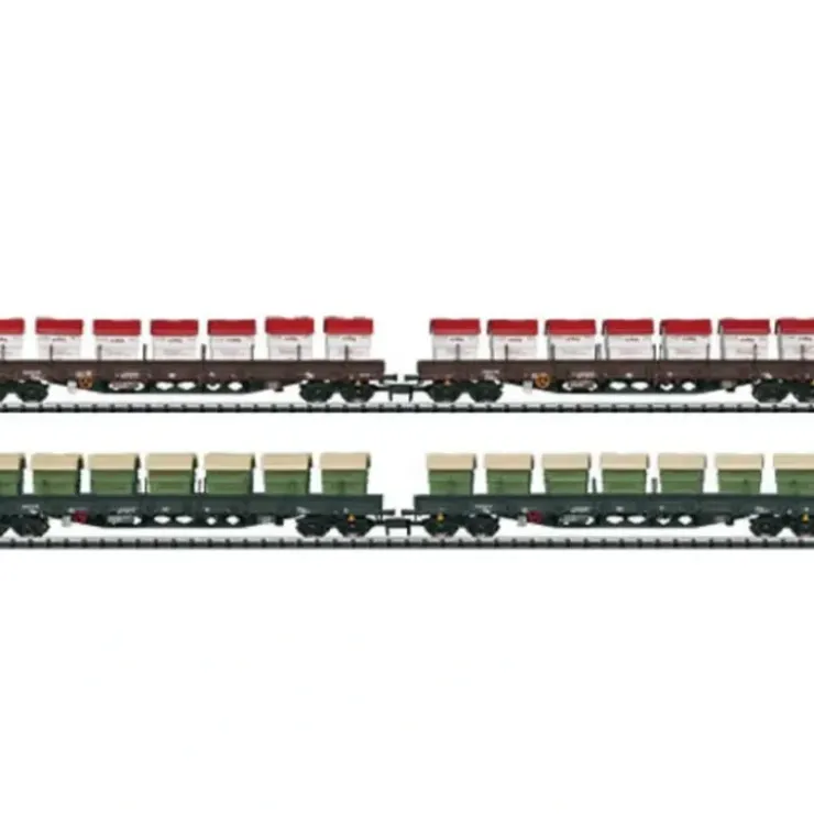 Trix 15071 N Awilog Low Side Car Set - Exclusive - Your Source for Gaming Essentials* Trains