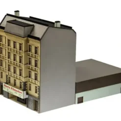 Trix 66148 N Movie Theater with Apartments Minitrix Laser-Cut Card Kit - Your Source for Gaming Essentials* Trains