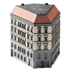 Trix 66146 N Wilhelminian-Era 5-Story Angled Townhouse Laser-Cut Architectural - Your Source for Gaming Essentials* Trains