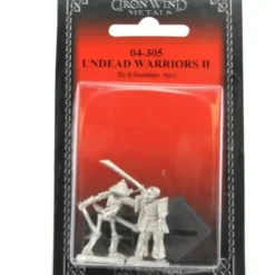 Tabletop Miniatures>Undead Warriors II (2) #04-305 Classic Ral Partha Fantasy RPG Metal Figure - Your Source for Gaming Essentials
