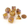 Dice>Unicorn Resin 16mm 7-Die Polyhedral Dice Set - Royal Sunset - Your Source for Gaming Essentials