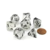Dice>Unicorn Resin 16mm 7-Die Polyhedral Dice Set - Unicorn Ice - Your Source for Gaming Essentials