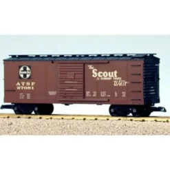 USA Trains 19075 G Atchison, Topeka & Santa Fe "The Scout" Steel Box Car #27081 - Your Source for Gaming Essentials* Trains