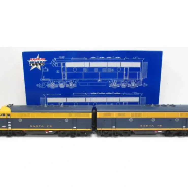 USA Trains 22264 G Atchison, Topeka & Santa Fe F-3 AB Diesel Locomotive Set - Your Source for Gaming Essentials* Trains
