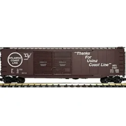 USA Trains 193112 G Atlantic Coast Line 50' Steel Box Car - Metal Wheels - Your Source for Gaming Essentials* Trains