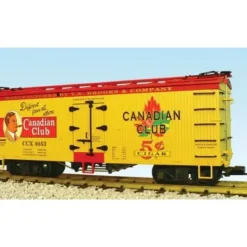 USA Trains 16384 G Canadian Club Cigars Wood Ice Reefer Car - Your Source for Gaming Essentials* Trains