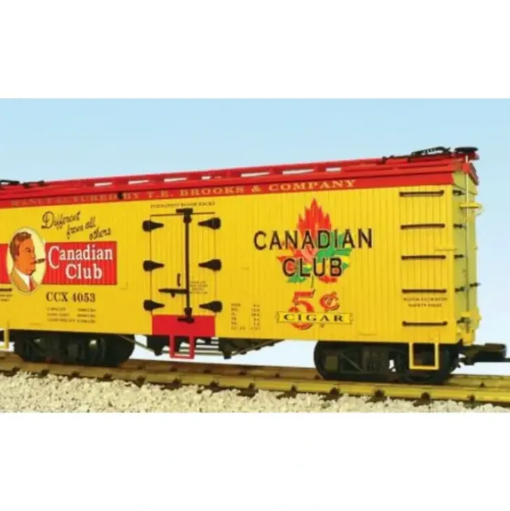 USA Trains 16384 G Canadian Club Cigars Wood Ice Reefer Car - Your Source for Gaming Essentials* Trains