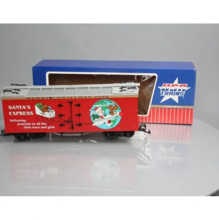 USA Trains 13023 G 2005 Christmas Refrigerator Car - Your Source for Gaming Essentials* Trains