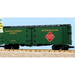 USA Trains 16508 G Railway Express Agency 40' Refrigerator Car (Metal Wheels) - Your Source for Gaming Essentials* Trains