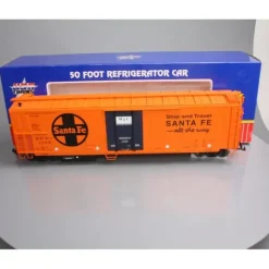 USA Trains 16701 G Santa Fe "Ship and Travel" 50' Mechanical Refrigerator Car #1 - Your Source for Gaming Essentials* Trains
