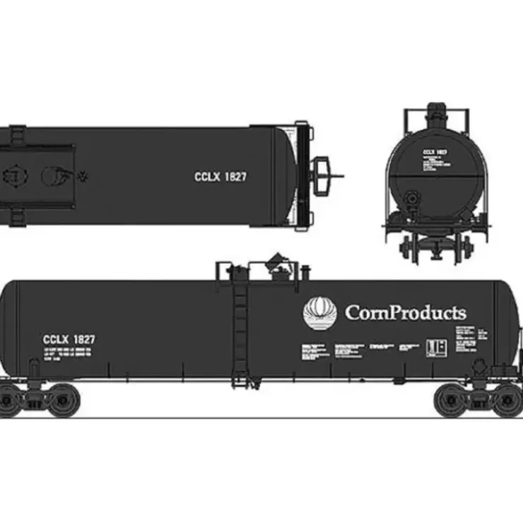 USA Trains 15157 G Scale Corn Products Aluminum Tank Car with Metal Wheels - Your Source for Gaming Essentials* Trains