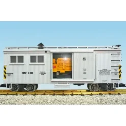 USA Trains 18500 G Scale Maintenance of Way Power & Light Car with Sound #210 - Your Source for Gaming Essentials* Trains