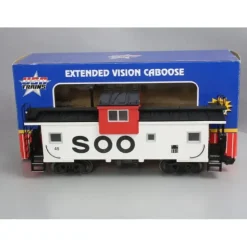 USA Trains 12120 G Soo Line Extended Vision Caboose #45 - Metal Wheels - Your Source for Gaming Essentials* Trains