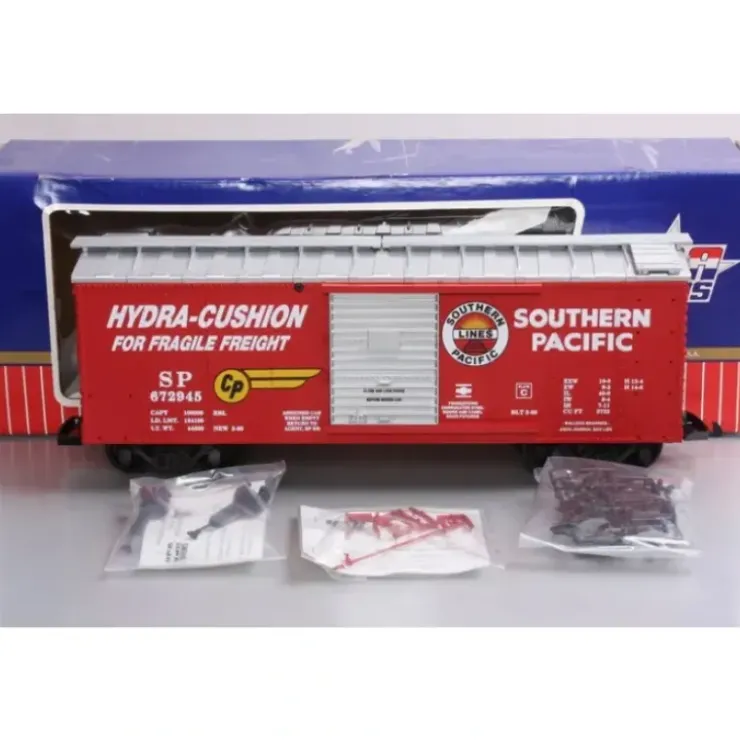 USA Trains 19035 G Southern Pacific "Hydra Cushion" Boxcar #672945 - Your Source for Gaming Essentials* Trains
