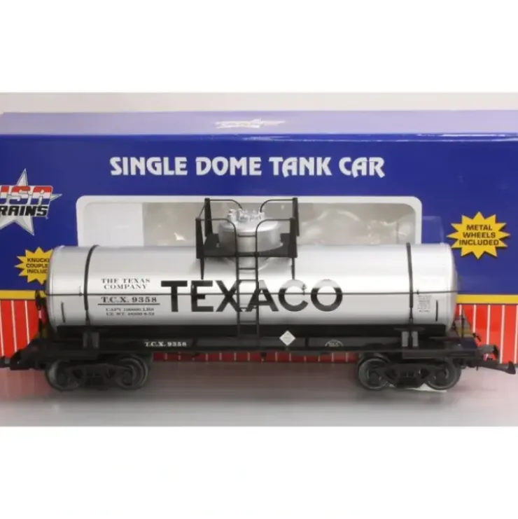 USA Trains 15122 G Texaco 10,000-Gallon Tank Car - Metal Wheels - Your Source for Gaming Essentials* Trains
