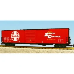 USA Trains R19400A G Santa Fe 60' Steel Boxcar - Your Source for Gaming Essentials* Trains