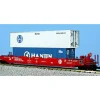 USA Trains R17112 G ATSF Gunderson Husky Stack with 2 Containers #3 - Your Source for Gaming Essentials* Trains