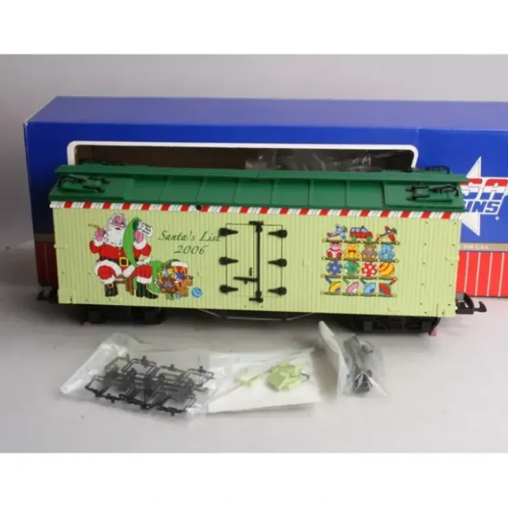 USA Trains R13024 G 2006 Christmas Reefer Car - Your Source for Gaming Essentials* Trains